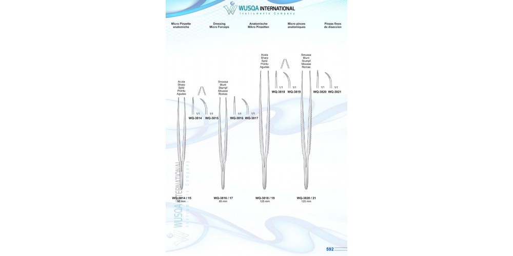 Dressing Micro Forceps 